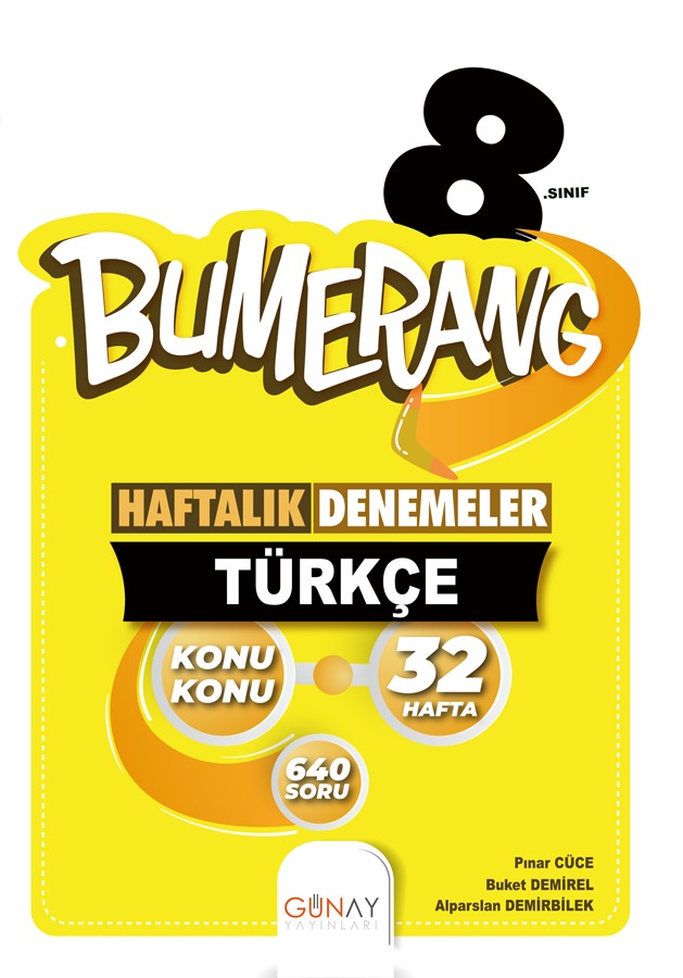 bumerang 8 sinif 32 hafta deneme turkce